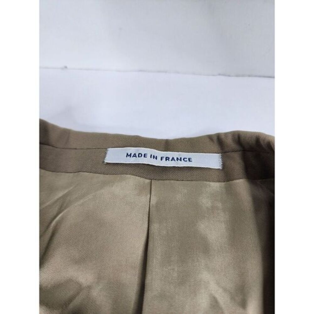 YSL Yves Saint Laurent Men Surgical Cuff Blazer Brown Jacket‎ 38 Made In France - Picture 5 of 16